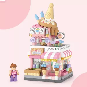 Kockice za sklapanje - Loz - Panda Ice Cream Shop