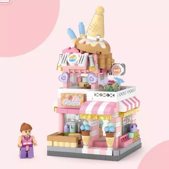 Kockice za sklapanje - Loz - Panda Ice Cream Shop