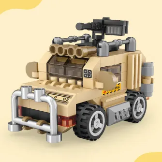 Kockice za sklapanje - Loz - Machine Gun Truck