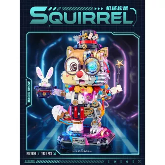 Kockice za sklapanje - Loz - Squirrel