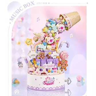 Kockice za sklapanje - Loz - Sweet Fluid Music Box
