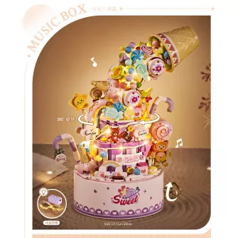 Kockice za sklapanje - Loz - Sweet Fluid Music Box