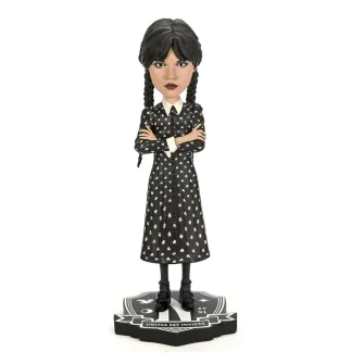 Akcione figure - Wednesday Head Knocker Bobble-Head Wednesday Addams (21 cm)