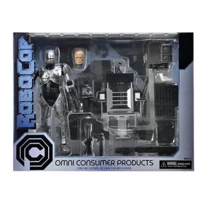 Akcione figure - RoboCop Action Figure Ultimate Battle Damaged RoboCop with Chair (18 cm)