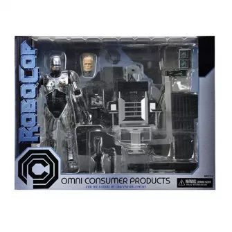 Akcione figure - RoboCop Action Figure Ultimate Battle Damaged RoboCop with Chair (18 cm)