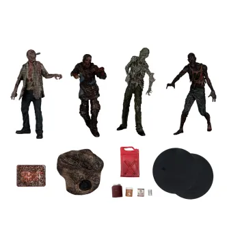 Akcione figure - The Walking Dead Action Figures 4-Pack Walkers (13 cm)
