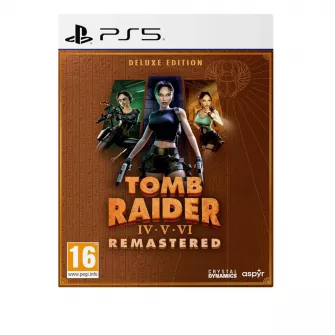 Playstation 5 igre - PS5 Tomb Raider IV-VI Remastered Starring Lara Croft - Deluxe Edition