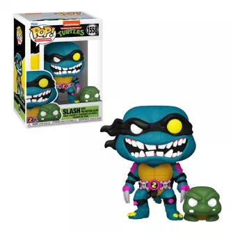 Funko POP! Figure - Funko POP! & Buddy: TMNT – Slash & Pre-mutated Turtle Slash