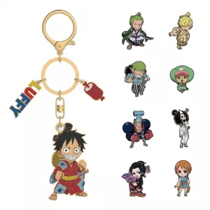 One Piece Mystery Box Keychain Metal