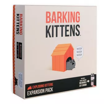 Društvene igre - Board Game Exploding Kittens 3rd Expansion - Barking Kittens