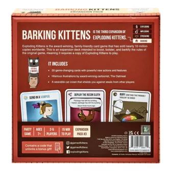 Društvene igre - Board Game Exploding Kittens 3rd Expansion - Barking Kittens