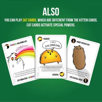 Društvene igre - Board Game Exploding Kittens 2nd Expansion - Streaking Kittens