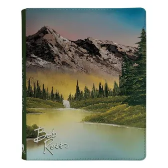 Oprema za kolekcionarske kartice - Ultra Pro Binder Bob Ross Mountain Retreat 9-Pkt Zippered