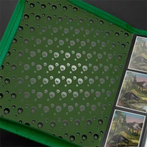 Oprema za kolekcionarske kartice - Ultra Pro Binder Bob Ross Mountain Retreat 9-Pkt Zippered