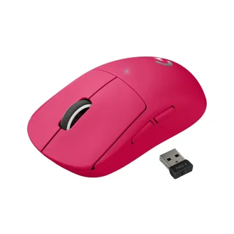Gejmerski miševi - Logitech G Pro X Superlight 2 LightSpeed Wireless Gaming Mouse, Magenta
