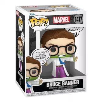 Funko POP! Figure - Funko POP! Marvel: Bruce Banner (Don't Make Me Angry)