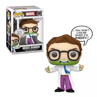 Funko POP! Figure - Funko POP! Marvel: Bruce Banner (Don't Make Me Angry)