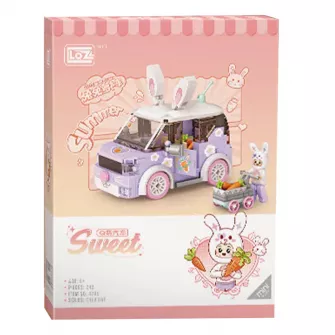 Kockice za sklapanje - Loz - Bunny Radish Car