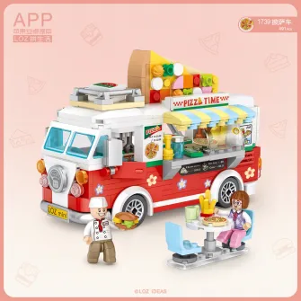 Kockice za sklapanje - Loz - Pizza Truck