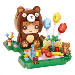 Kockice za sklapanje - Loz - Fairytale Animal - Baby Bear