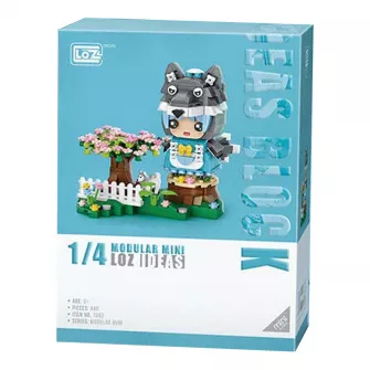 Kockice za sklapanje - Loz - Fairytale Animal - Wolf Boy