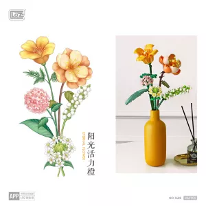 Loz - California Poppy and Begonia