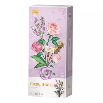 Kockice za sklapanje - Loz - Lavender and Pink Rose