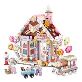 Kockice za sklapanje - Loz - Candy House