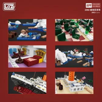 Kockice za sklapanje - Loz - Titanic