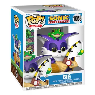 Funko POP! Figure - Funko POP! Super: Sonic - Big The Cat w/Froggy