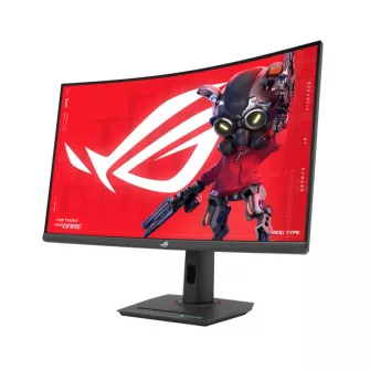 Monitori - 32 inča ROG Strix XG32WCS USB Type-C Gaming zakrivljeni monitor crni 