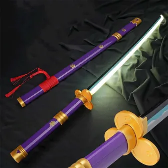 Merchandise razno - One Piece - LED Sword Replica - Enma Purple (Roronoa Zoro)