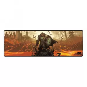 Doom The Dark Ages Oversize Mousepad Slayers Triumph