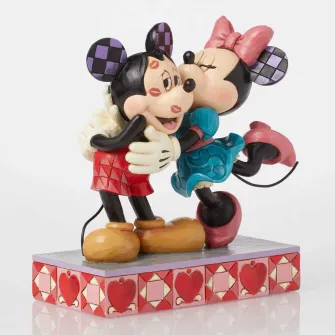 Ukrasne figure - Hugs & Kisses Mickey & Minnie Love Figurine