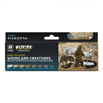Warhammer boje - Wizkids: Woodland Creatures 8ml (8)
