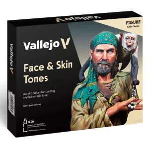 Model Color Set: Face and Skin Tones (16)