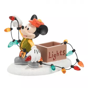 Ukrasne figure - Mickey Lights Up Christmas