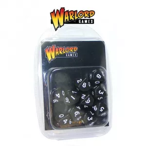 D10 Dice Pack - Black (10)