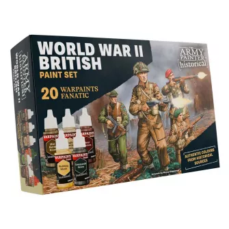 Boje za makete - WW2 British Paint Set
