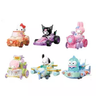 Blind Box figure - Sanrio Family-Surprising Car Team Series Building Block Blind Box