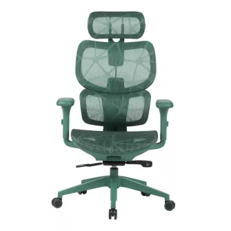 Gejmerske stolice - Gaming Chair Spawn Ergo Meshy Green