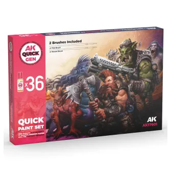 Warhammer boje - Quick Paint Set 36 Quick Gen paints