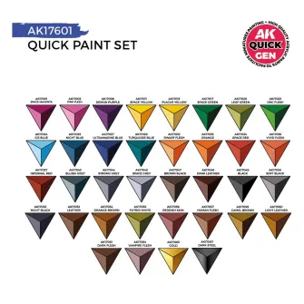 Warhammer boje - Quick Paint Set 36 Quick Gen paints