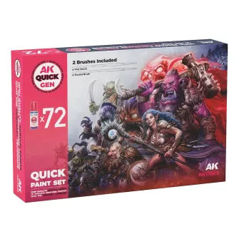 Warhammer boje - Quick Paint Set 72 Qick Gen Paints