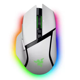 Gejmerski miševi - Basilisk V3 Pro 35K - Ergonomic Wireless Gaming Mouse - White Edition
