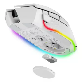 Gejmerski miševi - Basilisk V3 Pro 35K - Ergonomic Wireless Gaming Mouse - White Edition