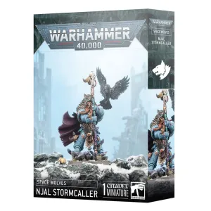 Warhammer figurice - Soace Wolves: Njal Stormrcaller