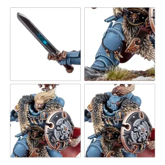 Warhammer figurice - Space Wolves: Wolf Guard Battle Leader