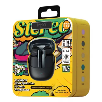 Bubice - Hype Beatz Wireless Earphone Black