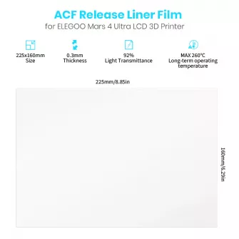 Dodatna oprema za 3D štampače - Mars 4 Ultra ACF film*5pcs